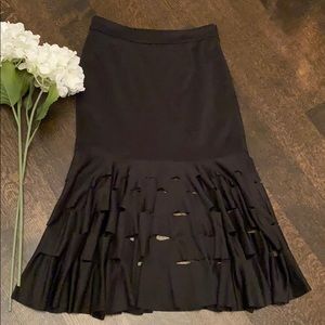 Akira Midi Cut Work skirt